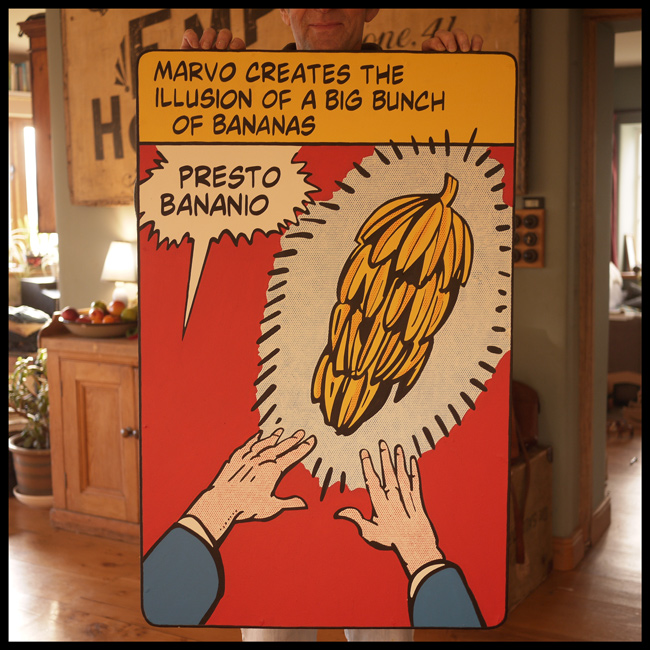 A Presto Bananio artwork
