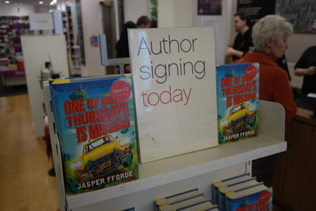 Author Signing picture