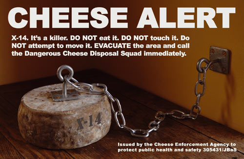 Cheese alert!